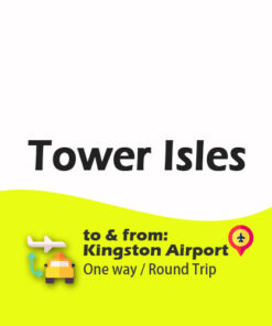 Kingston airport to Tower Isles